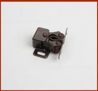 家具五金低脚门夹扣 柜门碰珠 双珠锁扣 撞珠门吸 碰珠卡扣