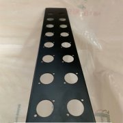 航空箱五金配件 圆孔2u面板